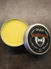 Sevich-CERA de bálsamo Natural para Barba, productos profesionales para el cuidado de la barba, cera orgánica para bigote, peinado suave