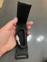 WARMOM-colgador de bolsas de Gancho del Cochecito de bebé para cochecito para niños, gancho para cochecito con bloqueo, evita resbaladiza, resistente al desgaste, 6 colores, 1 unidad