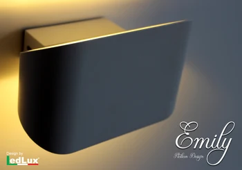 

Wall sconce Led wall model Emily Italian Design Modern 6W warm White