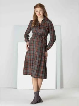 

Pregnant Ekosee Shir Waist Tunic