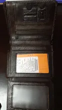 Billeteras de cuero genuino Rfid para hombre, portatarjetas DE CRÉDITO multifunción, Vintage, fino corto, nuevo