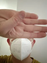 Mascarilla KN95 con filtro de seguridad, máscara facial antipolvo FFP2, respirador KN95, reutilizable, protector KN 95, FPP2, 5-100 uds.