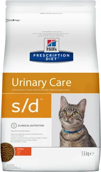 

Hill's Prescription Diet S/D Urinary Care cat food diet in the treatment of ICD, 5 kg