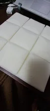 Panel de espuma acústica para estudio tambor de esponja de absorción de sonido, tratamiento de silencio para habitación KTV, espuma insonorizada de pared de poliuretano, 6/12/24 Uds.