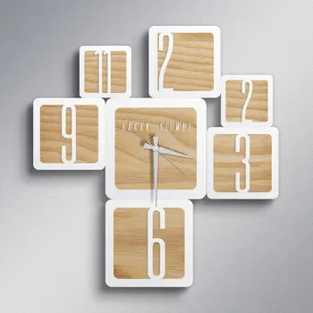 

Personalized Is Different Design Wooden Wall Clock-Model 47D