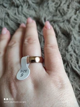 Letdiffy-anillo de boda de acero inoxidable para hombre y mujer, sortija lisa de oro, 2/4/6/8mm, joyería