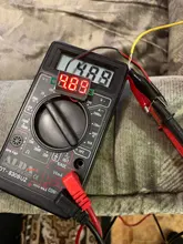 Mini Módulo de pantalla LED Digital, bricolaje, rojo y azul, voltímetro de DC2.5V-32V DC0-100V, medidor de contador de voltaje, Panel para motocicleta y coche