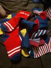 Calcetines de algodón para niños y niñas, calcetín deportivo con diseño de dibujos animados, adecuado para niños de 1 a 10 años, 5 par/lote