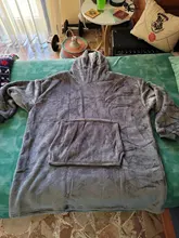 Sherpa Blanket Hoodie Sleeves Wine Grey Fleece Flannel Pink Warm Blue Ultra-Plush 