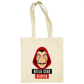 

Cloth bag Bella Ciao Mask Dalí Denver