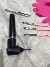 Mezclador de tinta de pigmento de tatuaje eléctrico negro, máquina mezcladora de tatuajes con 5 palos, herramienta de suministro, accesorios de tatuaje de arte, 1 Uds.