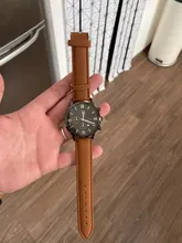 2020 nuevo reloj de los hombres de negocios de moda de diseño Retro de cuero cuarzo Simple reloj calendario reloj Número Romano de reloj de cuero