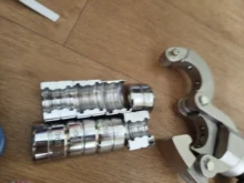 Herramienta hidráulica para prensado, fontanería, tubería Pex, de cero inoxidable y cobre, TH,U,V,M,VUS,VAU