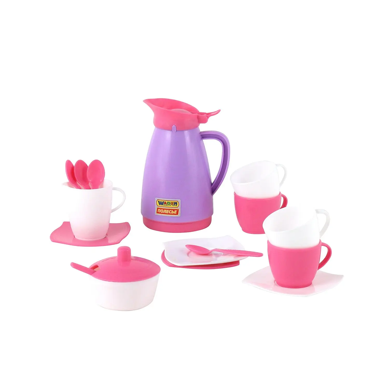 Набор посуды Полесье Алиса на 4 персоны (Pretty Pink)|Детские кухни| |