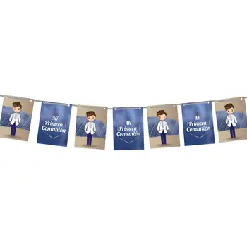 

BANDERINES COMUNION CUADRADO NI KAWAII