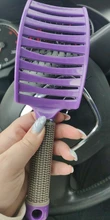 Hairbrush Women Hair-Massage Wet-Comb Professional-Tools 