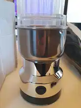 Molinillo de café inoxidable eléctrico hierbas/especias/nueces/granos/molinillo de granos de café Dropship