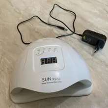 Secador de uñas LED UV, lámpara para curar todos los esmaltes de uñas de Gel con detección de movimiento, herramienta de salón de manicura y pedicura