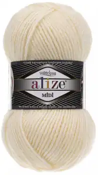

Yarn Alize superlana midi, 5 pieces per pack