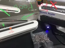 Sellador de vacío de cocina, máquina de ahorro de alimentos, 110V, 220V, hogar eléctrico sellador de alimentos al vacío, China, incluye 10 Uds. De bolsas de almacenamiento