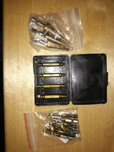 Taladro titanio plateado caña hexagonal HSS rosca de tornillo broca métrica taladro Bits máquina para tornillos compuesto M3 M4 M5 M6 M8 M10 herramientas de mano