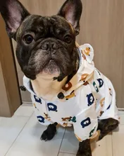 Clothing Bulldog-Clothes Corgi Raincoat Poodle Pug Bichon French Waterproof for Schnauzer