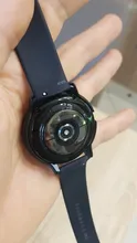 Funda rígida mate de lujo para PC Protector de pantalla completa de vidrio templado 9H para Samsung Galaxy Watch Active 2, 40mm, 44mm, 1 unidad
