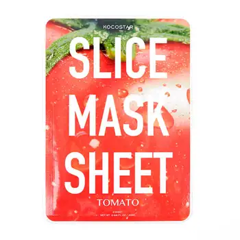 

Fabric mask Kocostar Slice Mask Sheet-tomato