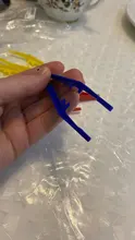5 unids/set niños seguridad cuentas de plástico pinzas para rompecabezas de modelo Kits de construcción de los niños juguetes de bricolaje arte accesorios de artesanía herramientas