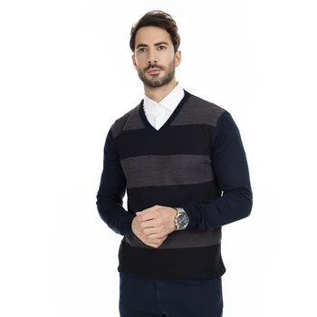 

Buratti V-Neck Sweater MALE SWEATER 430 VY2034