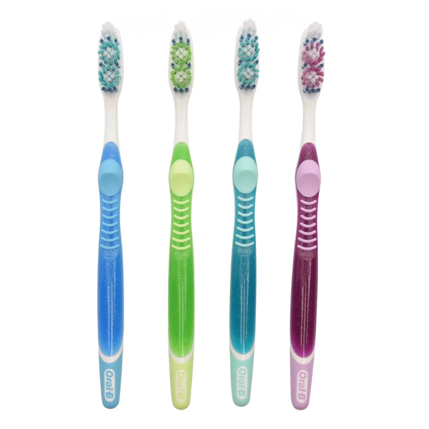 Зубная щетка Oral-B 3D White Luxe отбеливающая 40 средняя в ассортименте