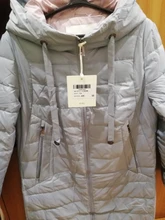 Women Jacket Spring-Collection Hood Designer MIEGOFCE Zipper with And Medium Knee-Length