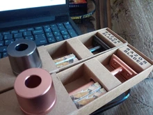 HAWARD-maquinilla de afeitar de doble filo para hombre y mujer, maquinilla de afeitar Manual clásica para la depilación, 20 hojas de afeitar, oro rosa