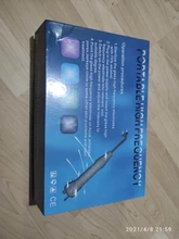 Electrodo de alta frecuencia para máquina Facial, tubo de cristal, varita para acné, cuidado de la piel, removedor de acné, estiramiento Facial de alta frecuencia para Spa