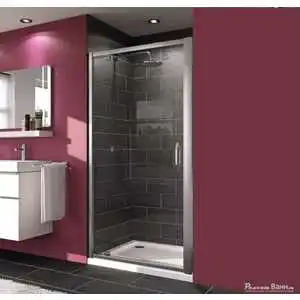 

Shower door Huppe X1 90 transparent, Chrome (140703.069.321)