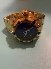 TEMEITE moda militar reloj de cuarzo de los hombres 3D esfera azul correa de acero inoxidable superior de la marca de lujo de dorado grande Dial relojes de pulsera 2021