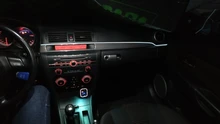 7 colores-en-1 cambio minilámpara USB del coche LED de luz ambiental coche Lámpara decorativa Interior de coche de neón Interior luz de modelado en el coche