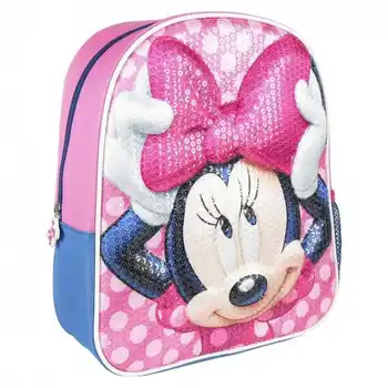 

3D Premium sequin Minnie children's backpack
