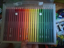 Brutfuner/48/72/120/160/180 profesional de Color de aceite lápices de Madera Suave acuarela lápiz para la escuela dibujar materiales para dibujo y Bellas Artes