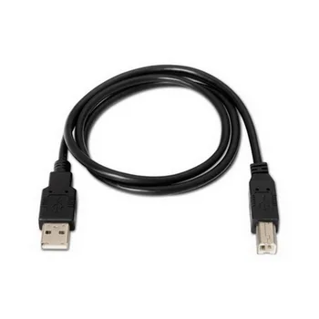 

USB 2.0 A to USB B Cable NANOCABLE 10.01.0105-BK Black (4,5 m)