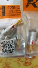 Nakamichi Speaker Plugs Screw-Lock Banana-Connector Audio-Jack 24k-Gold-Plated with 