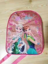 Mochila escolar de Elsa y Anna para niños y niñas, morral escolar de dibujos animados para guardería