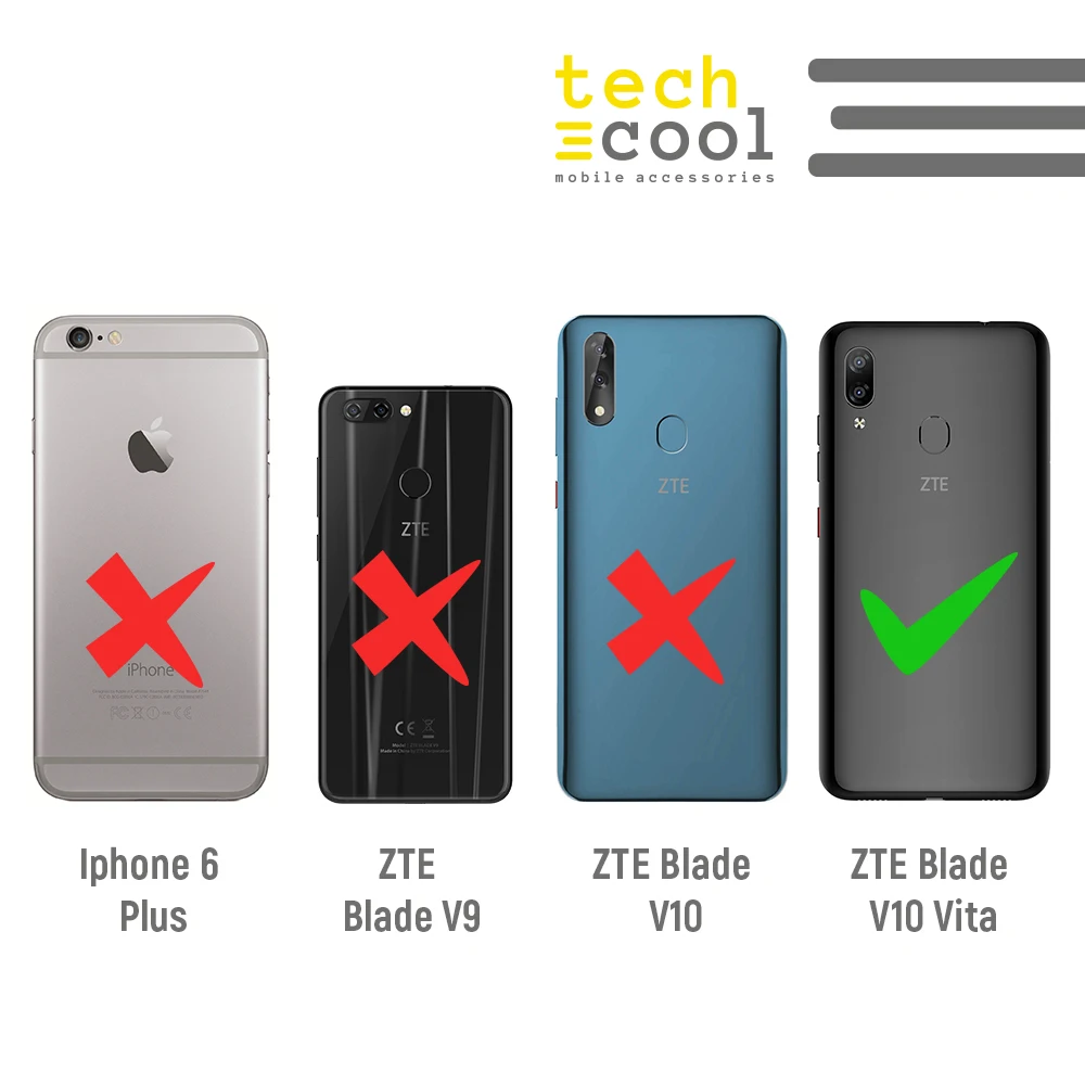 FunnyTech®Силиконовый чехол для zte Blade V10 Vita L прозрачный флаг Испании
