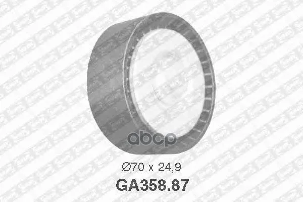 Ga358.87_ролик Обв.! Citroen Jumper,Fiat Ducato,Peugeot Boxer 2.8hdi 01 Ntn-Snr Ga35887 NTN-SNR арт. GA35887