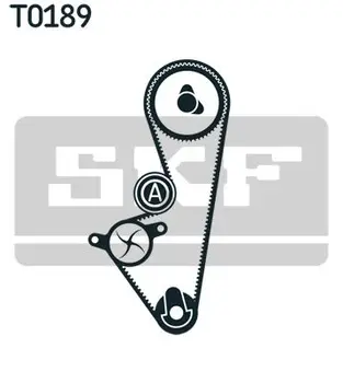 

TIMING belt kit PEUGEOT/CITROEN/FIAT 1.4 93-(with pump) SKF VKMC 03254