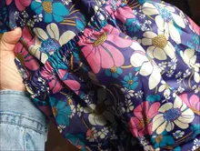 Vinatge-mochila con cordón para mujer, morral de Nylon resistente al agua con gran capacidad, estilo étnico con flores, para hombros, 2021