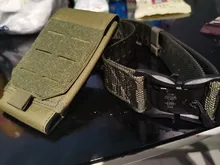 Bolsa táctica militar láser, riñonera Molle, funda para teléfono móvil