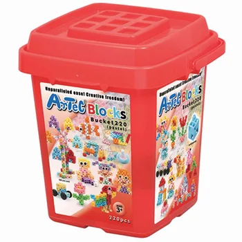 

Designer Artec red bucket (pastel colors) 220 children/12 PCs.,