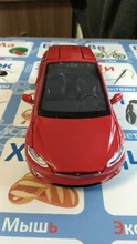 1:32 modelo Tesla X coche en miniatura de aleación con tirar juguete electrónico con simulación de luces y música modelo juguetes para niños de regalo