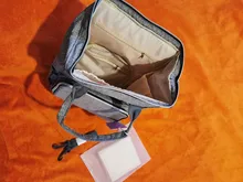 Insular-Mochila para pañales, bolso para cochecito de gran capacidad para mamá, bolsa multifunción para bebé, impermeable, organizador para pañales de viaje y aire libre